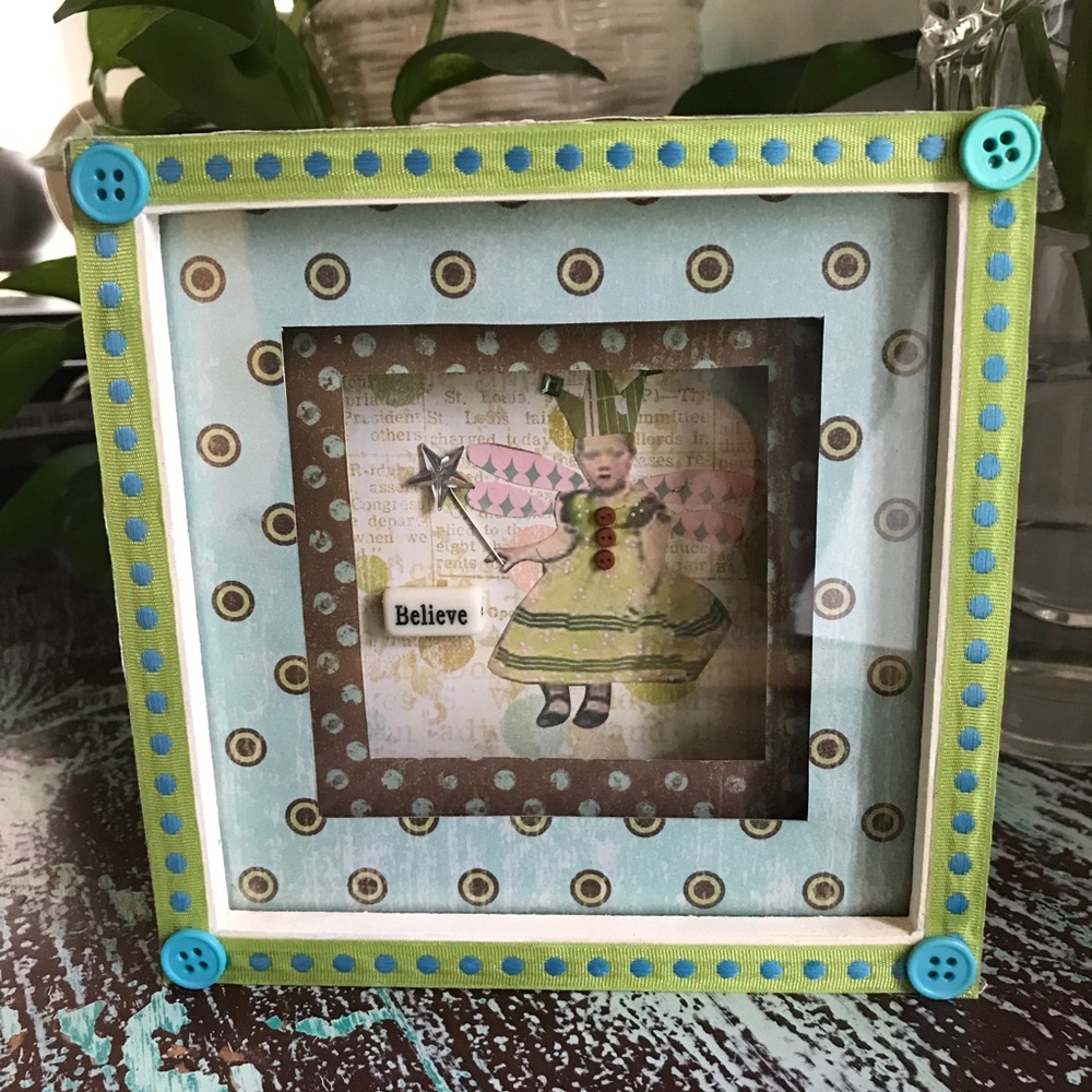 Very sweet original Art/Craft “Believe”